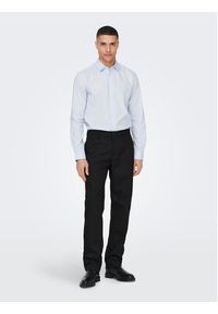 Only & Sons Spodnie materiałowe Edge-Ed 22024468 Czarny Relaxed Fit. Kolor: czarny. Materiał: bawełna #2