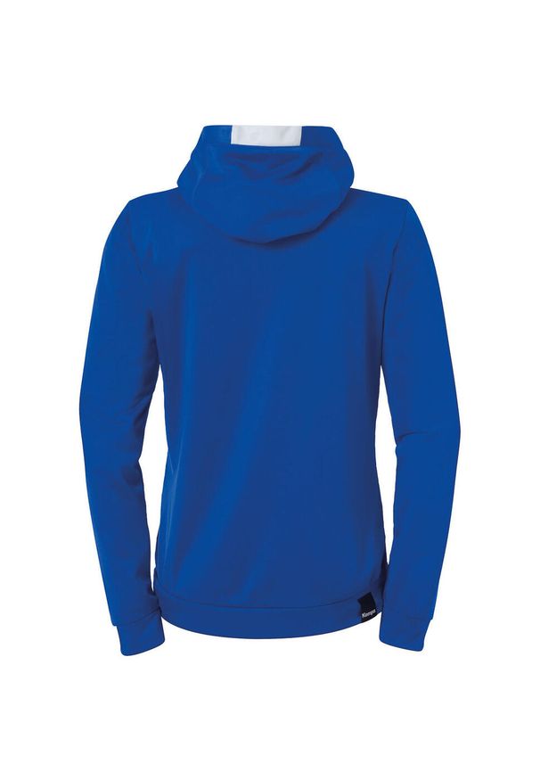 KEMPA - Damska bluza dresowa z kapturem Kempa Player. Typ kołnierza: kaptur. Kolor: biały, niebieski, wielokolorowy. Materiał: dresówka. Sport: piłka ręczna
