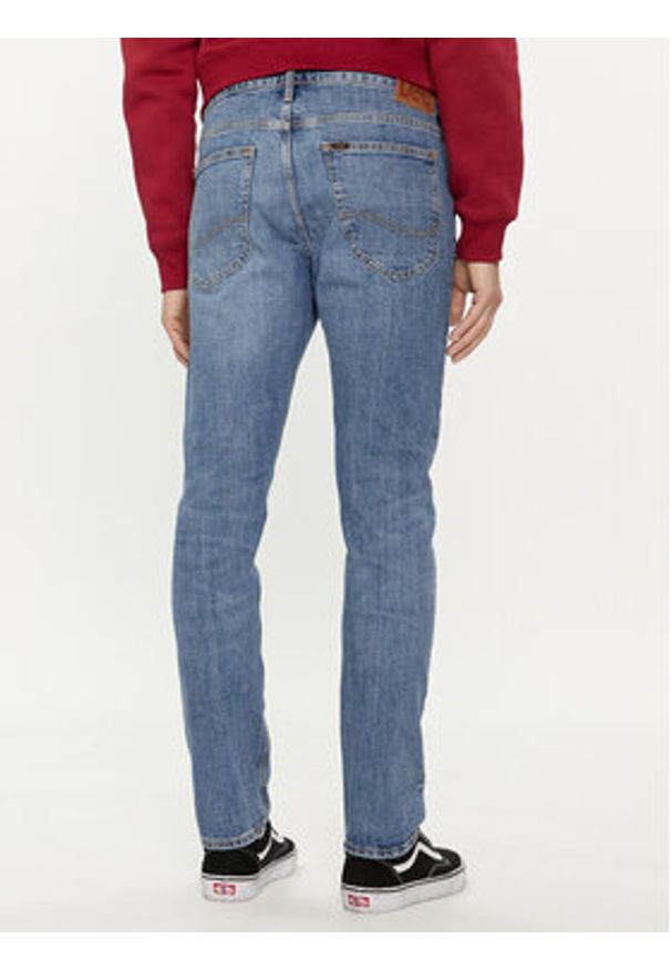 Lee Jeansy Luke 112350154 Niebieski Slim Fit. Kolor: niebieski