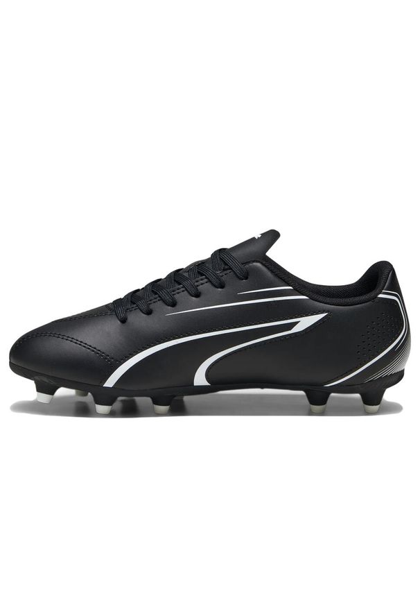 Puma - Buty Vitoria Fg/Ag Jr Rozmiar 33 - 107486-01 Czarny. Kolor: czarny. Materiał: skóra. Sport: piłka nożna