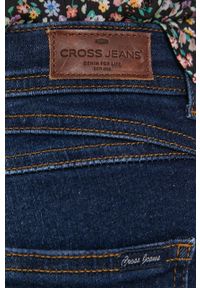 Cross Jeans Jeansy Judy damskie high waist. Stan: podwyższony. Kolor: niebieski #4
