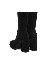 DeeZee Botki CL221013 Czarny. Kolor: czarny. Materiał: materiał #3