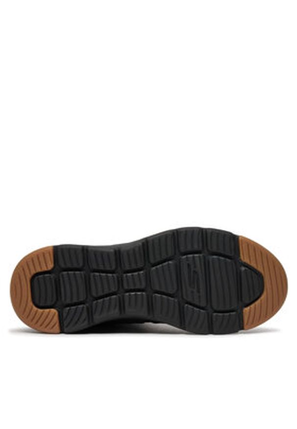 skechers - Skechers Botki On-The-Go Glacial Ultra - Trend Up 144194/BLK Czarny. Kolor: czarny. Materiał: materiał