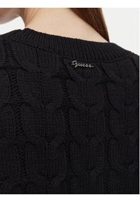 Guess Sweter W6YR21 Z0965 Czarny Regular Fit. Kolor: czarny. Materiał: syntetyk #3
