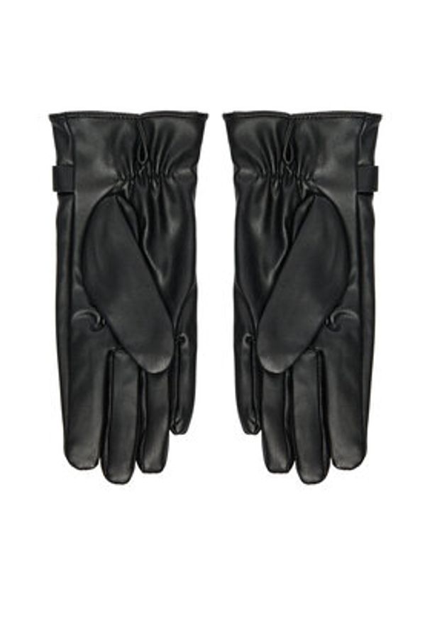 Guess Rękawiczki Damskie AW5188 NYL02 Czarny. Kolor: czarny. Materiał: poliester