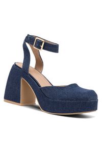 Jenny Fairy Sandały RYNE HY2153-1 Niebieski. Kolor: niebieski. Materiał: materiał #4