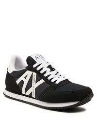 Armani Exchange Sneakersy XUX017 XCC68 K489 Czarny. Kolor: czarny. Materiał: materiał