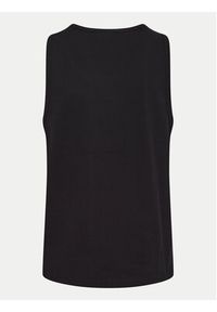 !SOLID - Solid Tank top 21108248 Czarny Regular Fit. Kolor: czarny. Materiał: bawełna