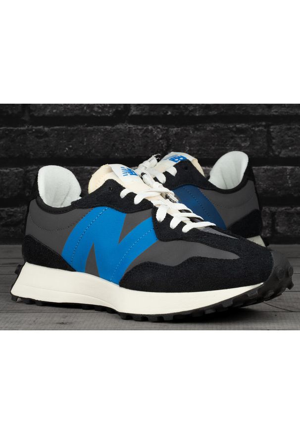 Buty męskie sneakersy New Balance U327VB. Kolor: wielokolorowy, niebieski, czarny, szary