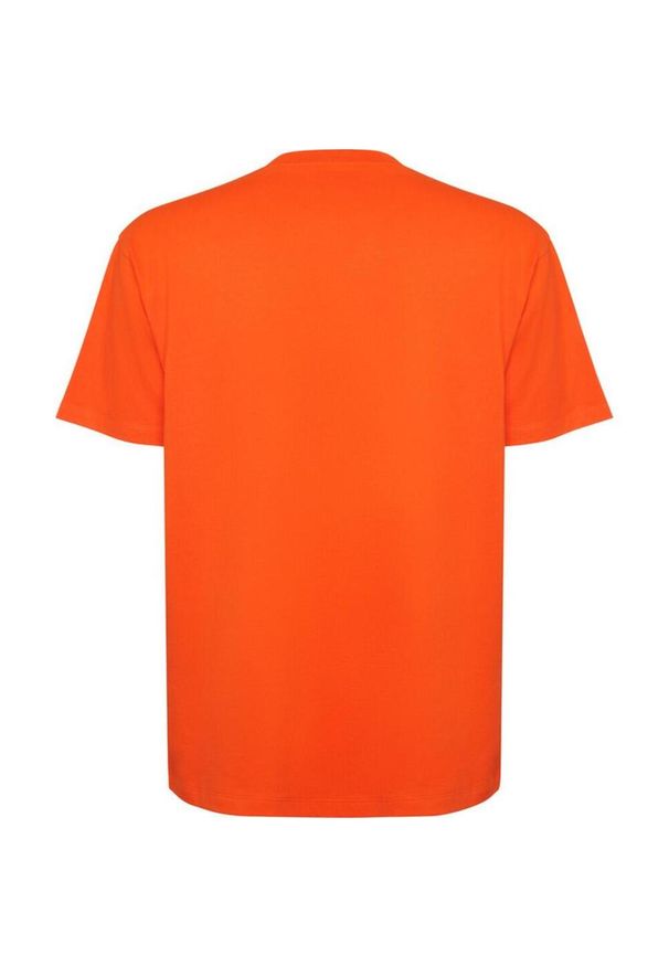 ROLY - Koszulka Z Krótkim Rękawem Dla Dorosłych Unisex Bull Oversized. Kolor: pomarańczowy. Długość rękawa: krótki rękaw. Długość: krótkie. Sport: turystyka piesza