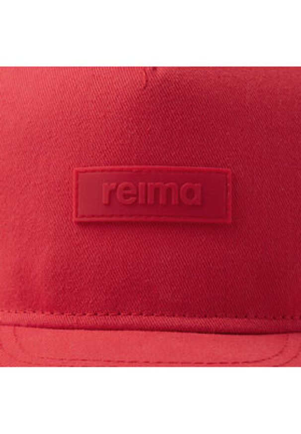 Reima Czapka z daszkiem Lippis 5300122B Czerwony. Kolor: czerwony. Materiał: bawełna