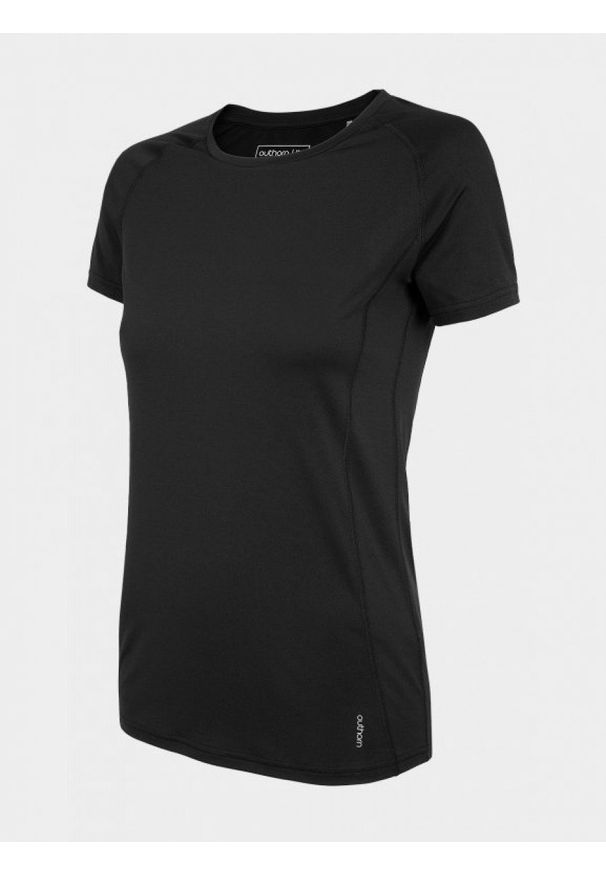 outhorn - Koszulka treningowa damska. Materiał: jersey, poliester, skóra, elastan