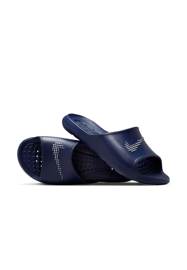 Japonki męskie Nike Victori One. Kolor: niebieski. Materiał: materiał, syntetyk. Sport: pływanie