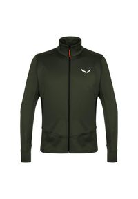 Salewa - Bluza trekkingowa męska Puez PL. Kolor: zielony. Materiał: dzianina, materiał