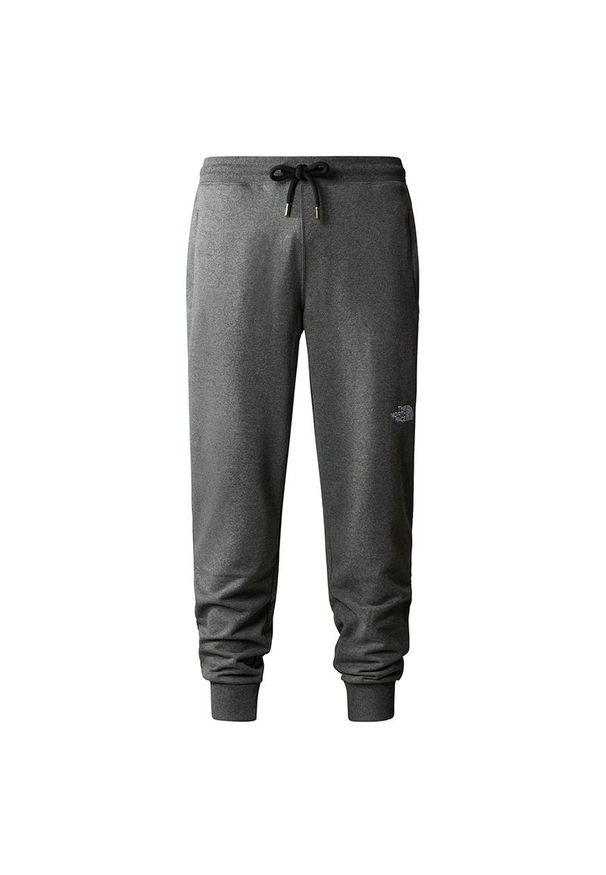 Spodnie The North Face NSE Light Pant 0A4T1FDYY1 - szare. Kolor: szary. Materiał: dresówka, bawełna, dzianina