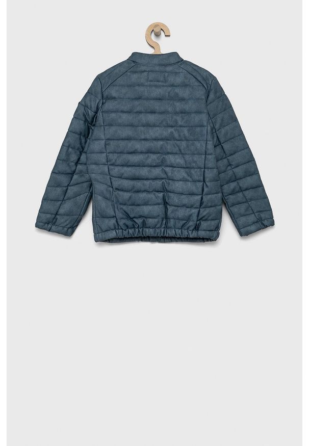 Guess Kurtka dziecięca. Okazja: na co dzień. Kolor: niebieski. Materiał: materiał. Wzór: gładki. Styl: casual