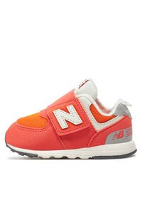 New Balance Sneakersy NW574RCB Pomarańczowy. Kolor: pomarańczowy. Materiał: skóra. Model: New Balance 574 #5