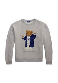 Polo Ralph Lauren Bluza 211972794001 Szary Relaxed Fit. Typ kołnierza: polo. Kolor: szary. Materiał: bawełna #3