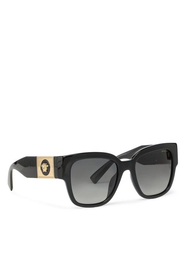 VERSACE - Okulary przeciwsłoneczne Versace. Kolor: czarny