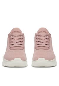 skechers - Skechers Sneakersy BOBS B FLEX HI 117385 BLSH Różowy. Kolor: różowy. Materiał: materiał #4