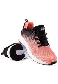 Lekkie buty sportowe DK czarne różowe. Kolor: różowy, czarny, wielokolorowy #3