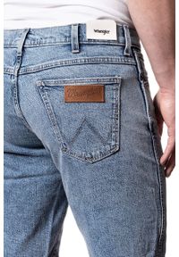 Wrangler - SPODENKI MĘSKIE WRANGLER DENIM SHORT LIGHT MARBLE W14CRE19J. Materiał: denim #7