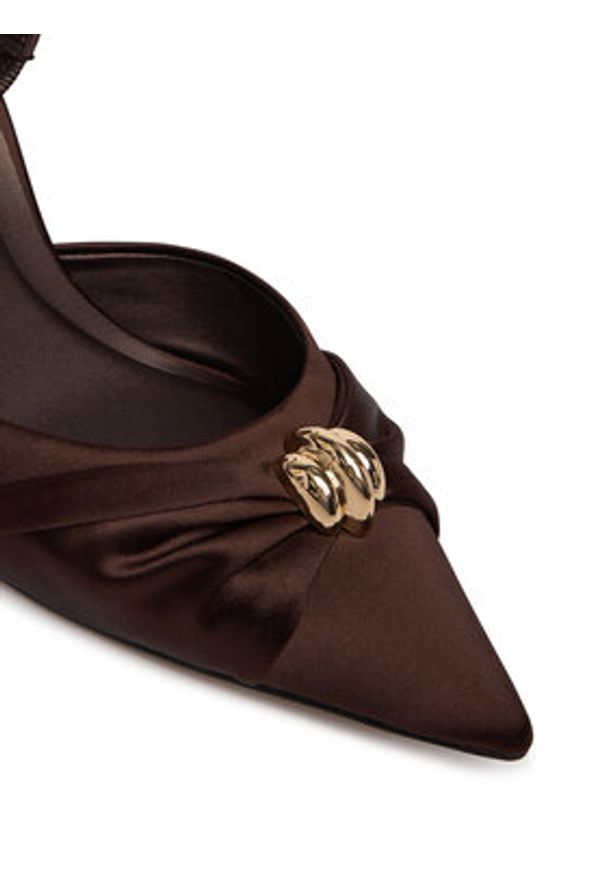 Aldo Szpilki Larsynn 14241584 Brązowy. Kolor: brązowy. Materiał: materiał. Obcas: na szpilce