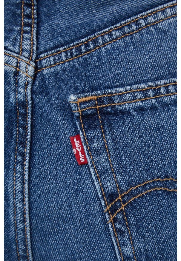 Levi's® - Levi's jeansy High Loose damskie high waist. Okazja: na spotkanie biznesowe. Stan: podwyższony. Kolor: niebieski. Styl: biznesowy