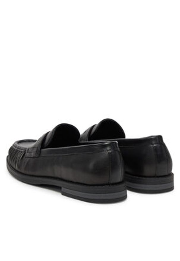 Guess Mokasyny FMJOSA LEA14 Czarny. Kolor: czarny. Materiał: skóra