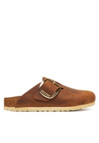 Klapki Birkenstock. Kolor: brązowy