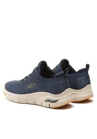 skechers - Skechers Sneakersy Waveport 232301/NVY Granatowy. Kolor: niebieski. Materiał: materiał #4