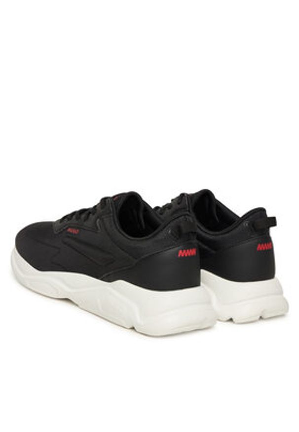 Hugo - HUGO Sneakersy Leon 50552689 Czarny. Kolor: czarny. Materiał: materiał