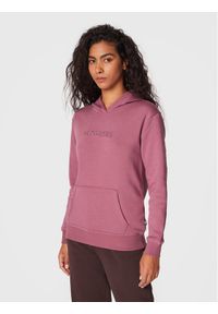 skechers - Bluza Skechers. Kolor: różowy. Materiał: bawełna, syntetyk #1