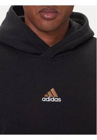 Adidas - adidas Bluza JY2797 Beżowy Loose Fit. Kolor: beżowy. Materiał: bawełna