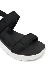 skechers - Skechers Sandały Uno-Summer Stand2 119813/BLK Czarny. Kolor: czarny. Materiał: materiał #5