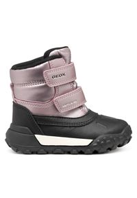 Śniegowce Geox. Kolor: różowy #1