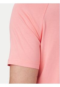BOSS T-Shirt 50517970 Różowy jasny Slim Fit. Kolor: różowy. Materiał: bawełna #4