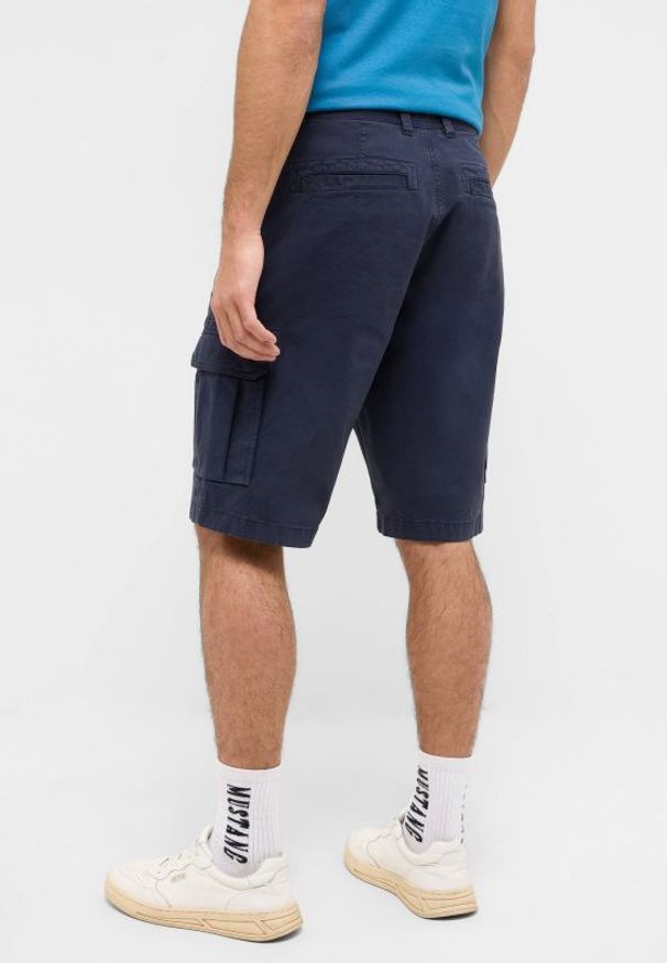 Mustang - MĘSKIE SZORTY CARGO MUSTANG Houston Cargo Shorts - Navy Blazer 1016460 5324