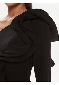 Rinascimento Sukienka wieczorowa CFC0117459003 Czarny Regular Fit. Kolor: czarny. Materiał: syntetyk. Styl: wizytowy