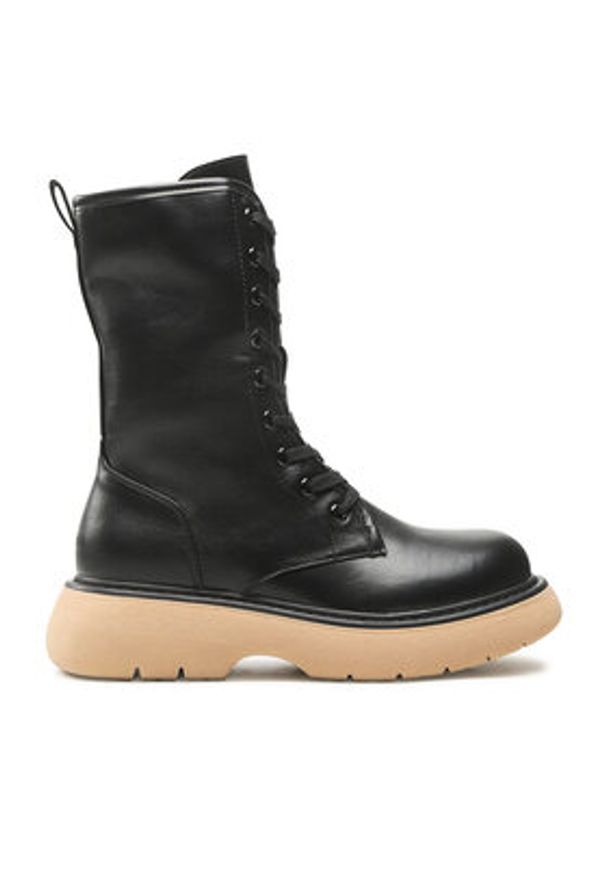 Jenny Fairy Trzewiki WS5891-02 Czarny. Kolor: czarny. Materiał: skóra