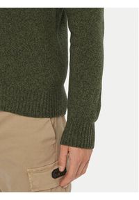 Aeronautica Militare Kardigan 262MA1646UL00924 Khaki Regular Fit. Kolor: brązowy. Materiał: wełna #2