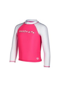 Dziecięca koszulka kąpielowa z długim rękawem Arena Friends Uv Freak. Kolor: różowy, wielokolorowy, biały #1
