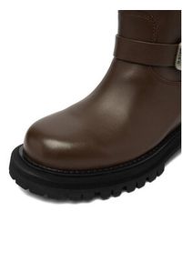 G-Star RAW - G-Star Raw Botki EO-ERVA-LT2520-101 Brązowy. Kolor: brązowy. Materiał: skóra #4