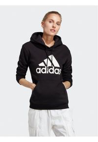 Adidas - adidas Bluza Essentials Big Logo IB8813 Czarny Regular Fit. Kolor: czarny. Materiał: bawełna