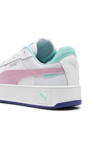 Puma - Młodzieżowe sneakersy Carina Street PUMA White Mauved Out Mint Pink Green. Kolor: biały, zielony, różowy, wielokolorowy. Sezon: lato