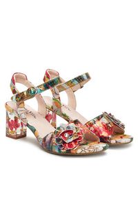 Laura Vita Sandały Lucieo 25 Kolorowy. Materiał: skóra. Wzór: kolorowy #5