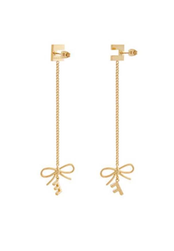 Elisabetta Franchi Kolczyki OR-49A-52E2-V160 Złoty. Materiał: metalowe. Kolor: złoty