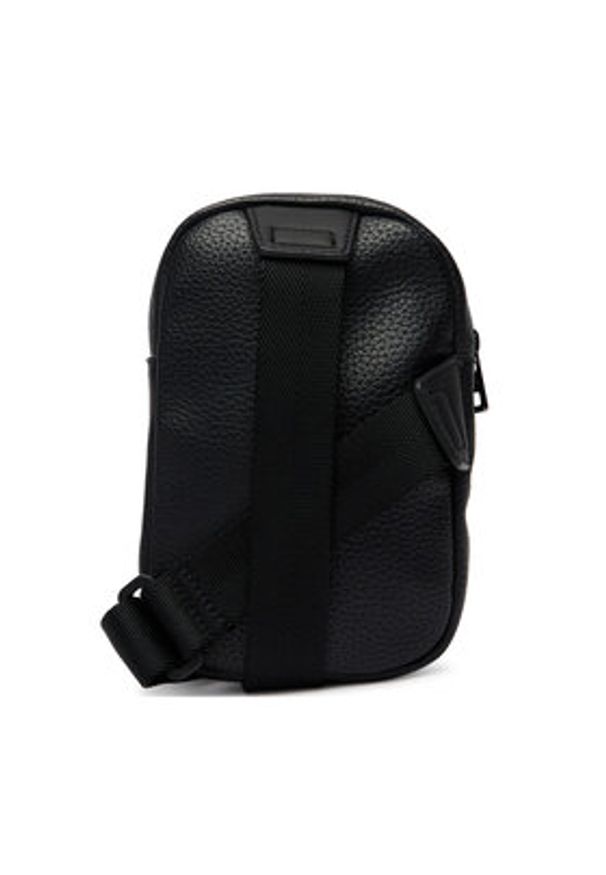 Hugo - HUGO Saszetka Quantic 50558410 Czarny. Kolor: czarny. Materiał: skóra