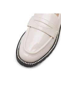 Nine West Mokasyny SHEERIN SJ1497-1 Écru. Kolor: kremowy. Materiał: skóra #2