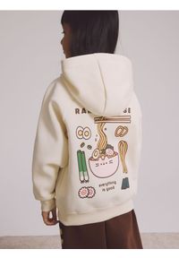 Reserved - Bluza z nadrukiem Pusheen - jasnożółty. Kolor: żółty. Materiał: bawełna. Wzór: nadruk #1